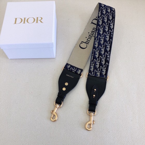 Dior Personalized Shoulder Strap Love ❤️ Velvet Blue