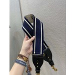 Dior Velvet Collection letter wide shoulder strap