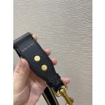 Dior Velvet Collection letter wide shoulder strap