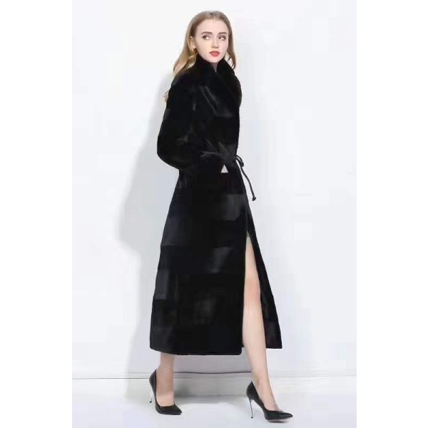 Louis Vuitton Mink Coat Q57 (consult customer service to confirm size before placing a custom order)