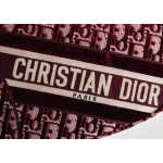 Dior Velvet Saddle Saddle Bag