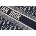 DIOR TOTE blue Oblique pattern