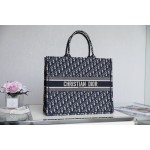 DIOR TOTE blue Oblique pattern