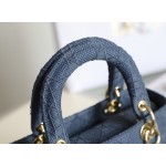 Dior Lady D-LITE five-panel Daffy Vine check embroidery DR-031