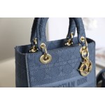 Dior Lady D-LITE five-panel Daffy Vine check embroidery DR-031