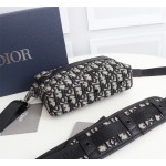 Dior model: 1SFPO101 tactile cowhide leather shoulder backpack