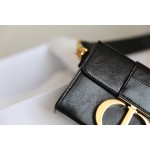 Montaigne Black 𝙢𝙞𝙣𝙞 Box Bag