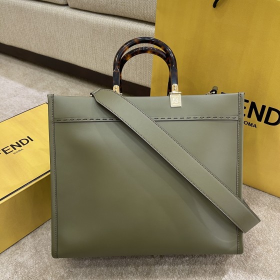 FENDI small  new size shine tote tote bag "sunshine bag"