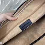 Louis Vuitton-Leather Men's Briefcase + Handbag + Messenger Bag