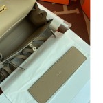 Kelly Danes evercolor leather trench coat grey