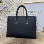 Gucci-combined lock original single hand + diagonal briefcase