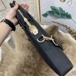 Gucci-combined lock original single hand + diagonal briefcase