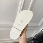 CHANEL Classic Enamel Colorful Button Velcro Sandals