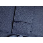 Montaigne palm print cow leather flap bag