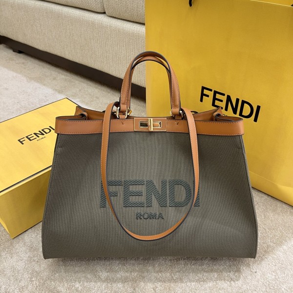 FENDI latest Peekaboo X-Tote