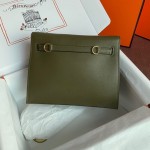 Kelly DanSe 22cm picture jungle green gold and silver buckle in stock evercolor leather