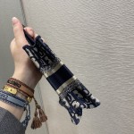 Mini Tote, classic oblique blue letters