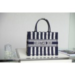 DIOR TOTE striped shopping bag