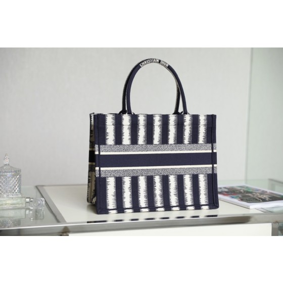 DIOR TOTE striped shopping bag
