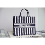 DIOR TOTE striped shopping bag