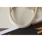 DIOR TOTE embroidered striped canvas