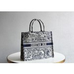 DIOR TOTE Blue Tiger