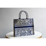 DIOR TOTE Blue Tiger