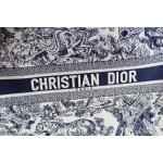 DIOR TOTE Blue Tiger
