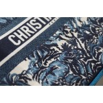 DIOR TOTE Blue Coconut Tree