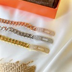 Hermes Full Diamond Kelly Bracelet