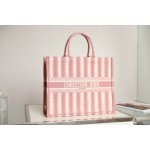 DIOR TOTE striped pink
