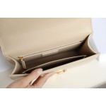 Montaigne Enamel Smooth cowhide Beige