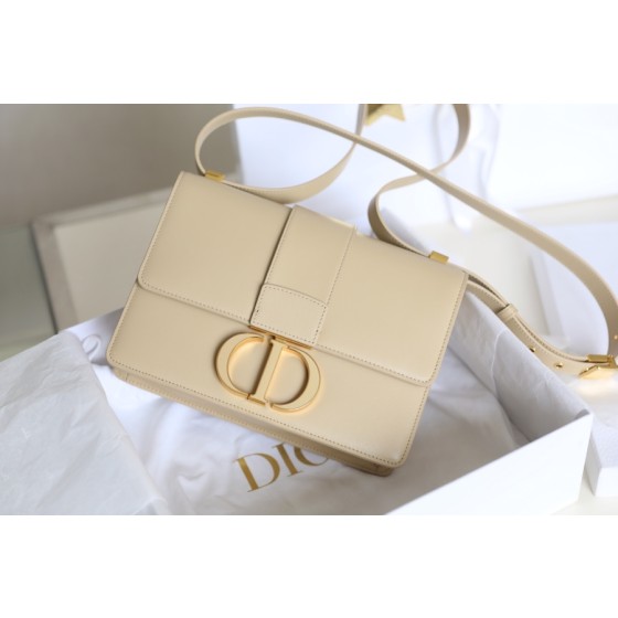 Montaigne Enamel Smooth cowhide Beige