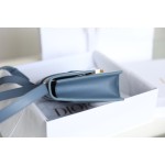 Montaigne enamel glossy cowhide blue sky