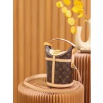 Louis Vuitton France 🇫🇷 original factory DUFFLE French fries bag M43587 original all-steel hardware