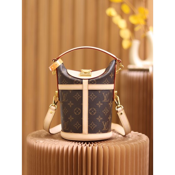 Louis Vuitton France 🇫🇷 original factory DUFFLE French fries bag M43587 original all-steel hardware