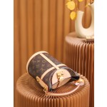 Louis Vuitton France 🇫🇷 original factory DUFFLE French fries bag M43587 original all-steel hardware