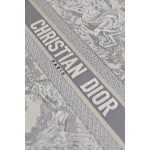 DIOR TOTE Grey Tiger