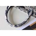 DIOR TOTE Blue Tiger