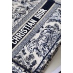 DIOR TOTE Blue Tiger