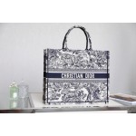 DIOR TOTE Blue Tiger