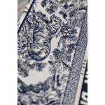 DIOR TOTE Blue Tiger