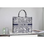 DIOR TOTE Blue Tiger
