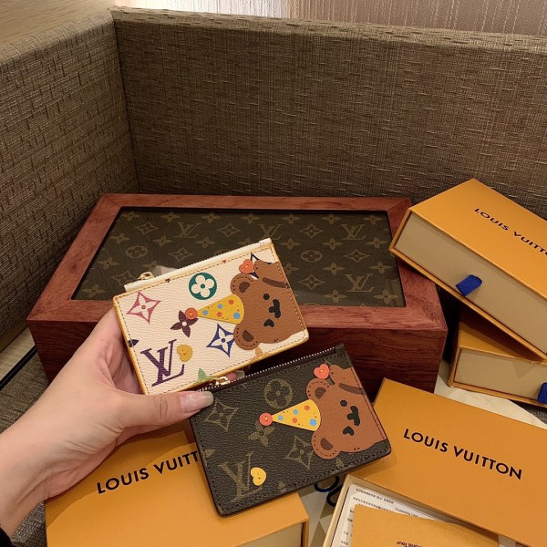 Christmas Bear Card Bag Zero Wallet