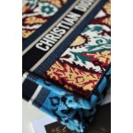 DIOR TOTE Paisley Blue