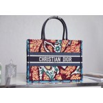 DIOR TOTE Paisley Blue