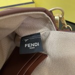FENDI Small 2020 Latest Baguette Denim F Logo Collection