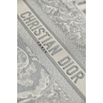 DIOR TOTE Grey embroidery