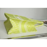 DIOR TOTE Oblique Fluorescent Green
