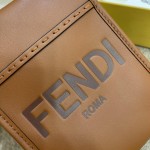 FENDI Sunshine mini tortoiseshell portable crossbody cute